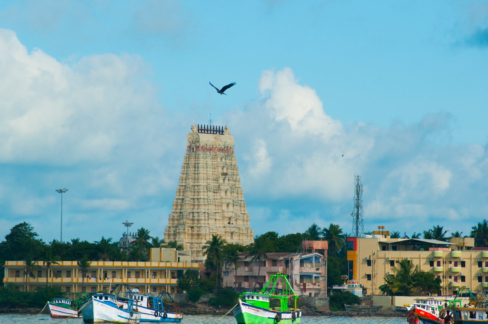 Agni Theertham in Rameswaram