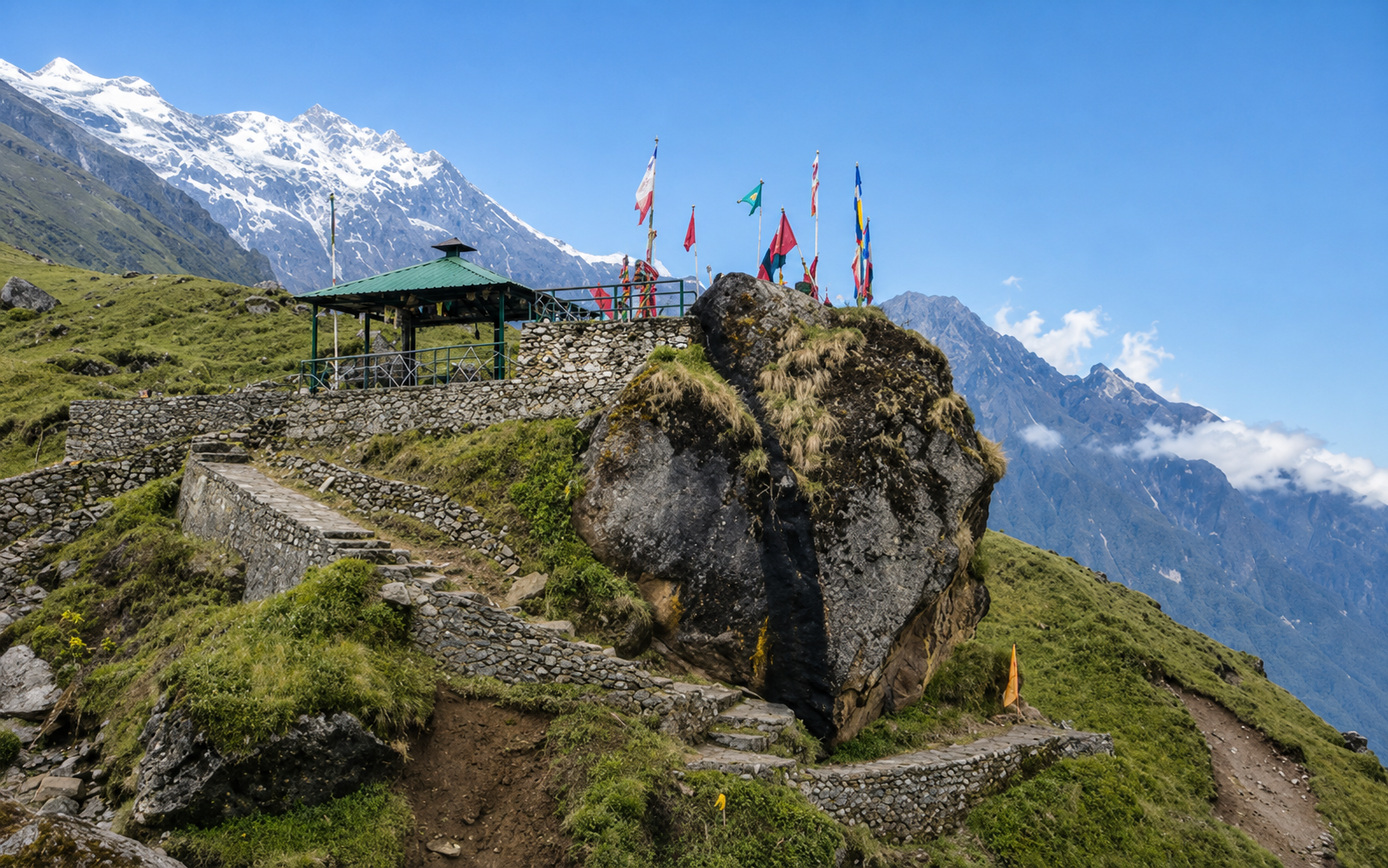 Bhairavnath Mandir in the Kedarnath pilgrimage circuit